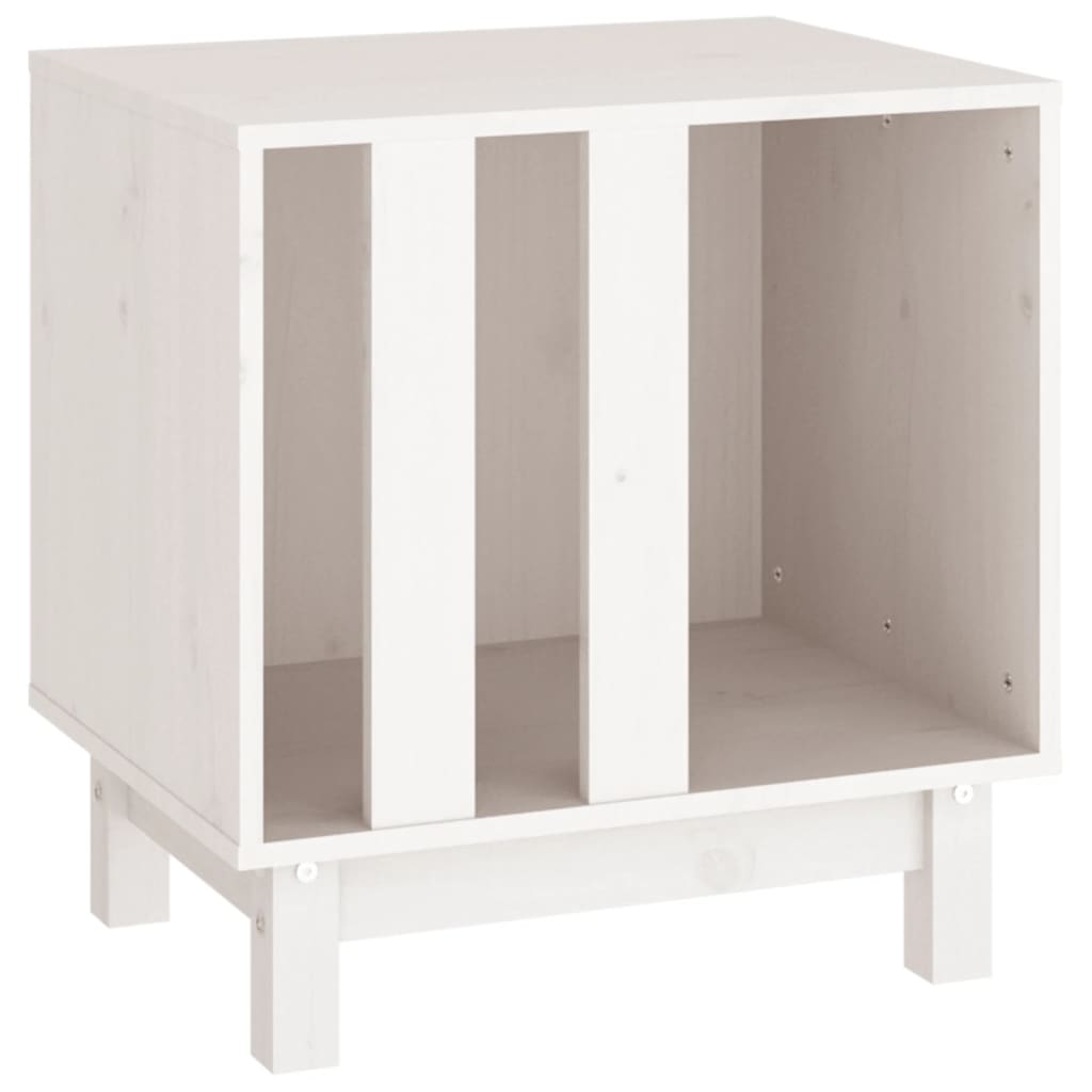 Vidaxl Dog Loft 50x40x52 cm Festkiefer weiß