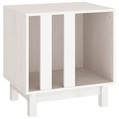 Vidaxl Dog Loft 50x40x52 cm Festkiefer weiß