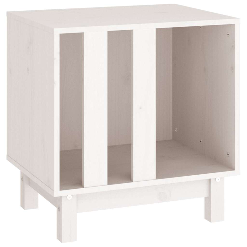 Vidaxl Dog Loft 50x40x52 cm Festkiefer weiß