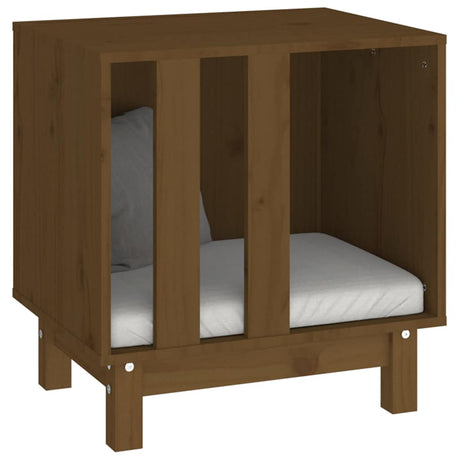 Vidaxl Dog Loft 50x40x52 cm Festkiefer Honig braun