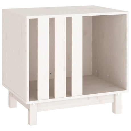 Vidaxl Dog Loft 60x45x57 cm Festkiefer weiß