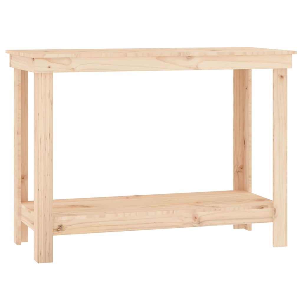 Vidaxx Werkbank 110x50x80 cm massives Kiefernholz