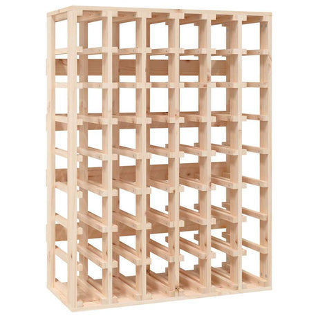 Vidaxl wijnrek 70x33x94 cm massief grenenhout bruin