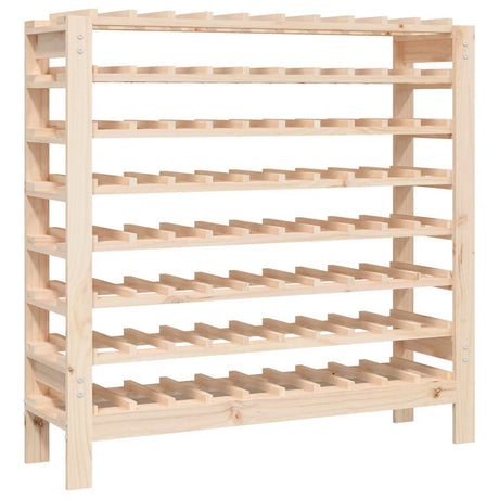 Vidaxl wijnrek 109,5x30x107,5 cm massief grenenhout