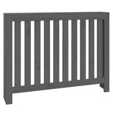 VIDAXL -Radiatorkonstruktion 108,5 x 19 x 84 cm Festkiefer Holz grau