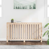 Vidaxx Heizkörperverkleidung 153x19x84 cm massives Kiefernholz