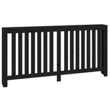 VidaXL Heizkörpergehäuse 169x19x84 cm massives Kiefernholz schwarz