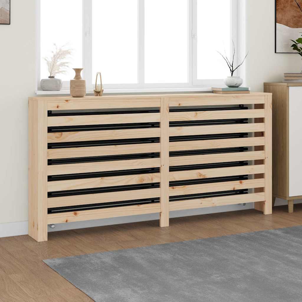 Vidaxx Heizkörperverkleidung 169x19x84 cm massives Kiefernholz