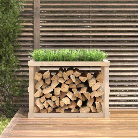 Vidaxl Holzblockhalter 108x52x74 cm Festkiefer