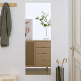 VIDAXL -Wandspiegel 40x100 cm rechteckiges Glas