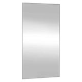Vidaxl Wandspiegel 50x100 cm rechteckiges Glas