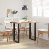 Vidaxl eettafel 110x50x76 cm massief acaciahout