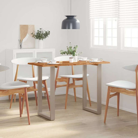 Vidaxl eettafel 110x50x76 cm massief acaciahout