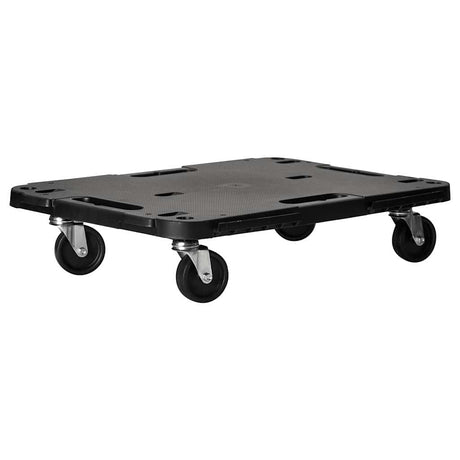Vidaxl transporttrolleys 2 st 58x38x12 cm polypropeen zwart