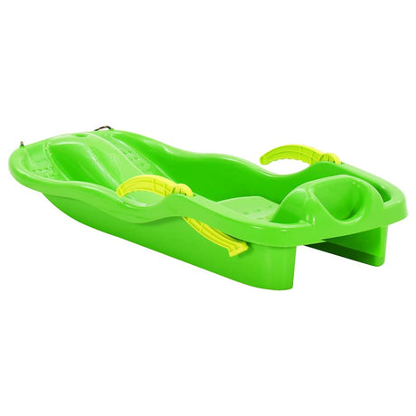 Vidaxx Schlitten mit Bremsen 87x40x18 cm Polypropylen grün