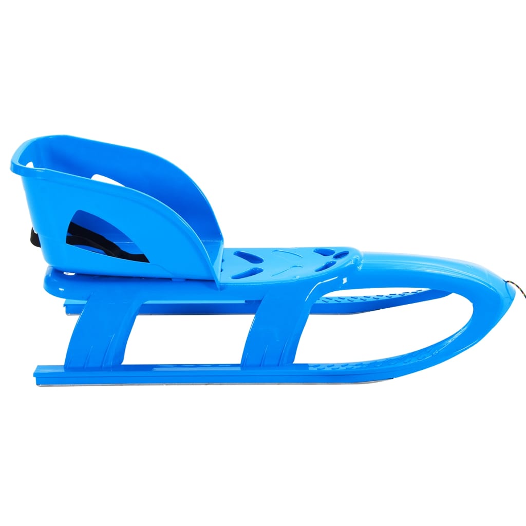 Vidaxx Schlitten mit Sitz 102,5x40x23 cm Polypropylen blau
