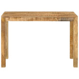 Vidaxl eettafel 110x55x76 cm massief mangohout