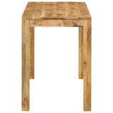 Vidaxl eettafel 110x55x76 cm massief mangohout