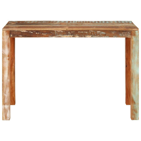 Vidaxl eettafel 110x55x76 cm gerecycled massief mangohout