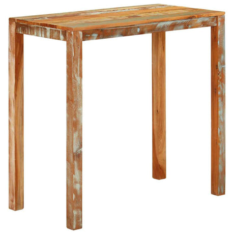 Vidaxl bartafel 112x55x108 cm gerecycled massief mangohout