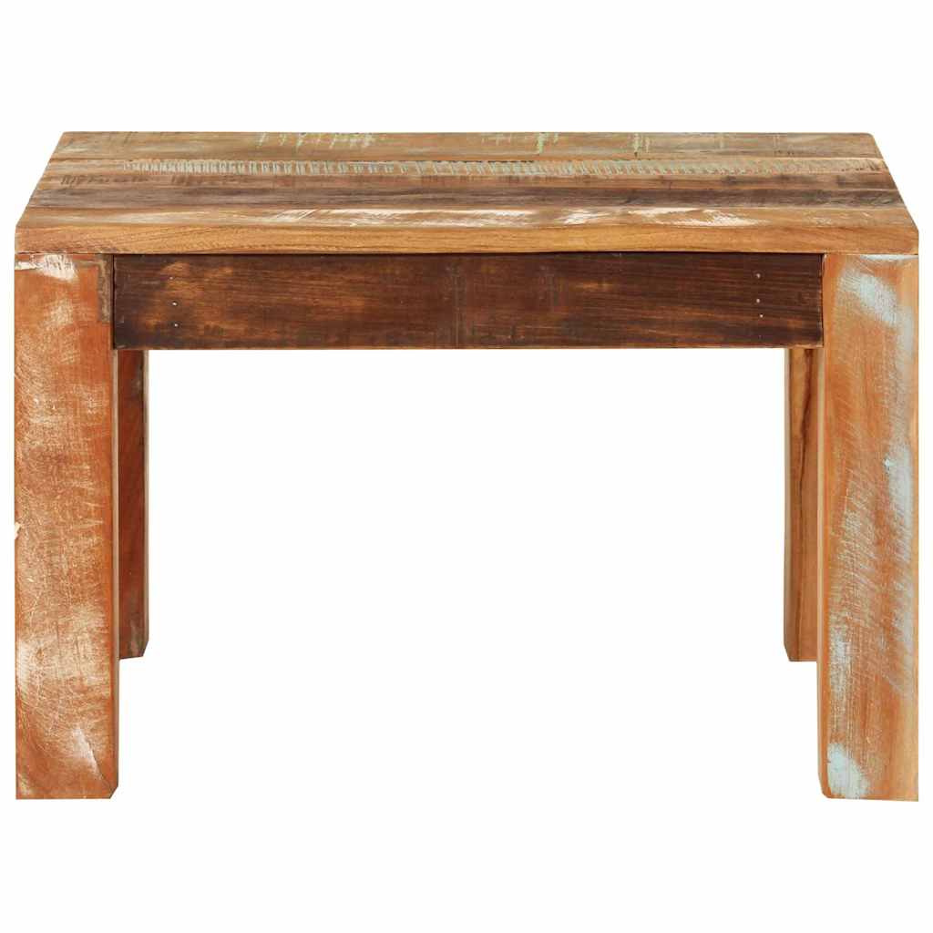 Vidaxl salontafel 55x55x35 cm massief gerecycled hout