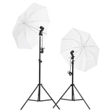 Vidaxl Photo Studio Set mit Lichtsatz, Hintergrundbildschirm und Reflektor