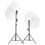 Vidaxl Photo Studio Set mit Lichtsatz, Hintergrundbildschirm und Reflektor