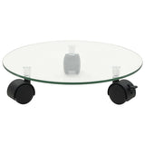 VIDAXL -Pflanzenrollen 4 ST Runde 28 cm gehärtetes Glas