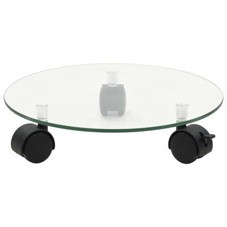 VIDAXL -Pflanzenrollen 4 ST Runde 28 cm gehärtetes Glas