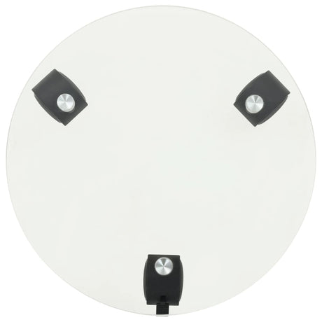 VIDAXL -Pflanzenrollen 4 ST Runde 28 cm gehärtetes Glas