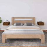 Vidaxl nachtkastjes 2 st wandgemonteerd 40x29,5x22 cm honingbruin