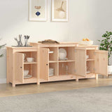 Vidaxl dressoir 164x37x68 cm massief grenenhout
