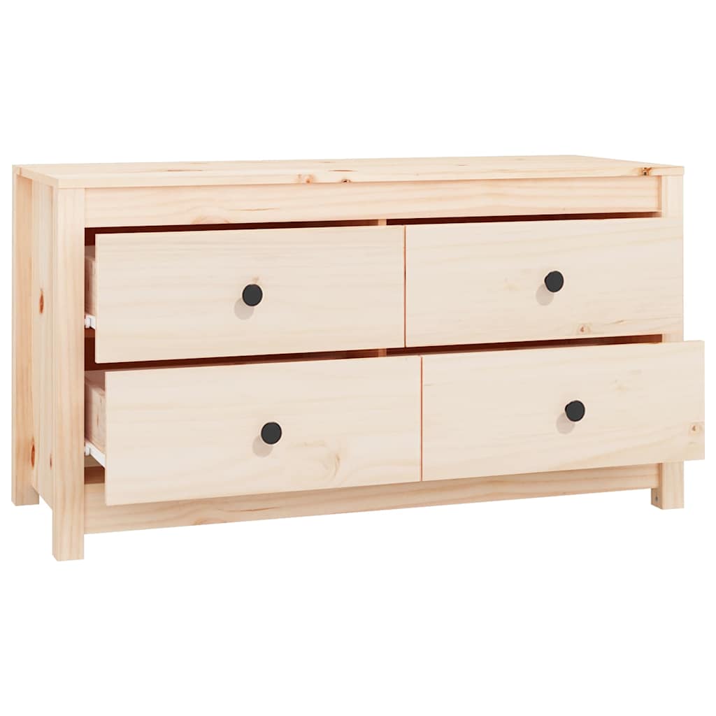 Vidaxl dressoir 100x40x54 cm massief grenenhout