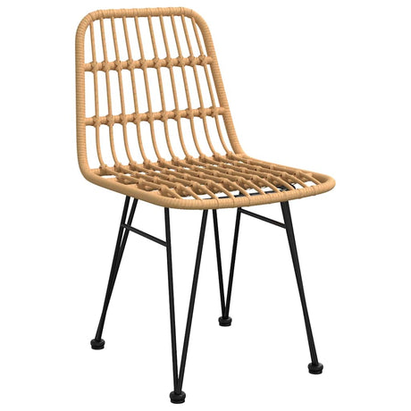 Vidaxl tuinstoelen 2 st 48x62 84 cm pe-rattan