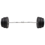VidaXL gebogene Hantel mit Gewichten 90 kg