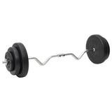 VIDAXL -Halfter -Set mit Gewichten Curl 60 kg