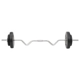 VidaXL Hantelset mit Gewichten 60 kg
