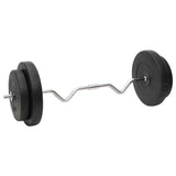 VidaXL Hantelset mit Gewichten 90 kg