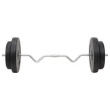VidaXL Hantelset mit Gewichten 90 kg
