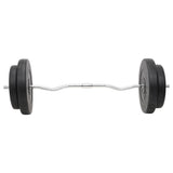 VidaXL Hantelset mit Gewichten 120 kg