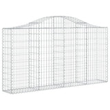 VIDAXL SCHANS Körbe 2 ST Gewölbe 200x30x100 120 cm Eisen