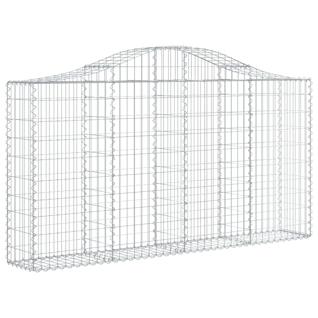 Vidaxl Schans Körbe 10 ST Gewölbe 200x30x100 120 cm Eisen