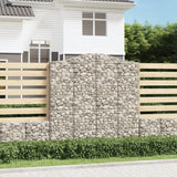 Vidaxl Schans Körbe 2 ST Gewölbe 200x30x200 220 cm Eisen