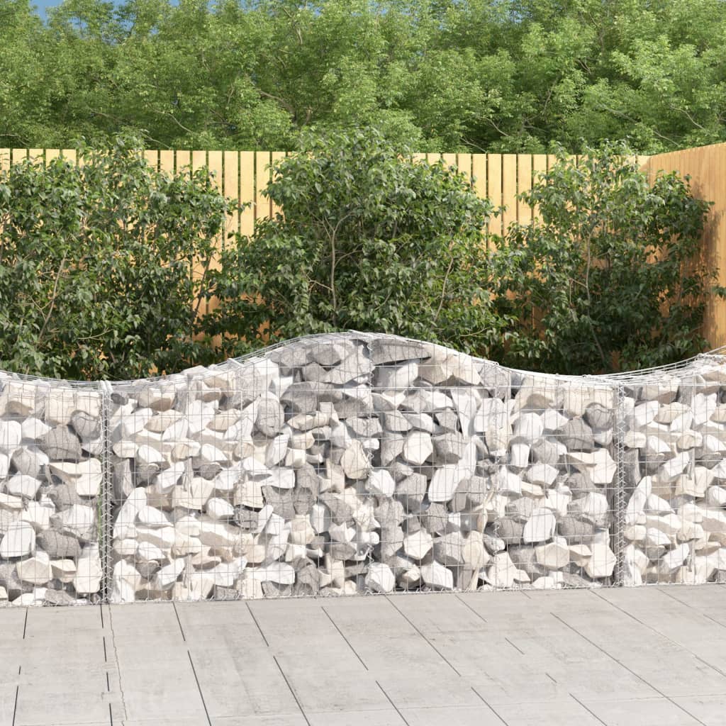 Vidaxl Schans Körbe 10 ST Gewölbe 200x50x80 100 cm Eisen