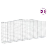 Vidaxl Schans Körbe 5 ST Gewölbe 400x50x140 160 cm Eisen