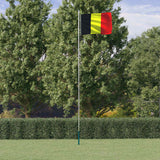 VidaXL Flagge mit Fahnenmast 6,23 m Aluminium