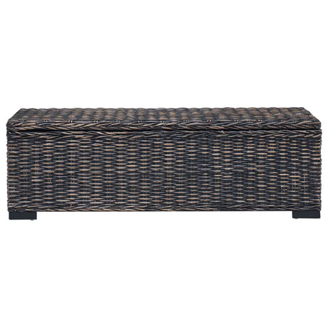 Vidaxl opbergbox zwart 110 x 35 x 35 cm