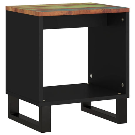 Vidaxl salontafel 40x31x46 cm massief gerecycled hout en bewerkt hout