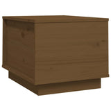 Vidaxl salontafel 40x50x35 cm massief grenenhout honingbruin