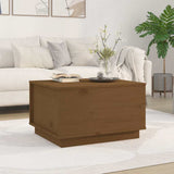 Vidaxl salontafel 60x50x35 cm massief grenenhout honingbruin